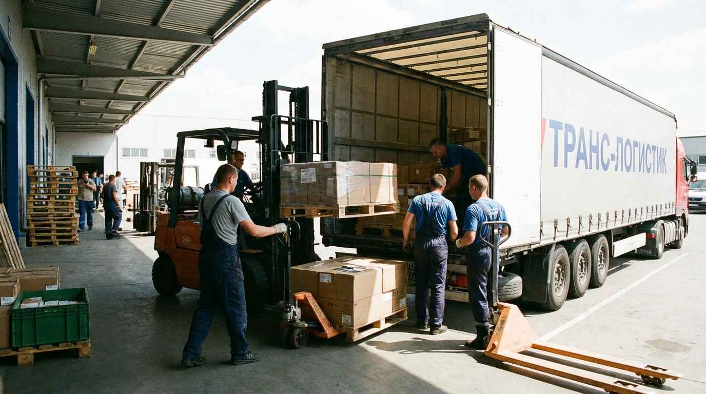 загрузка фуры