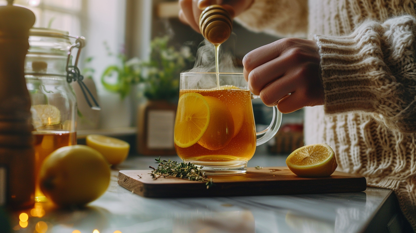 Народные средства при простуде: чай с мёдом и лимоном, паровые ингаляции с эфирными маслами, горчичные компрессы — домашние методы для облегчения симптомов