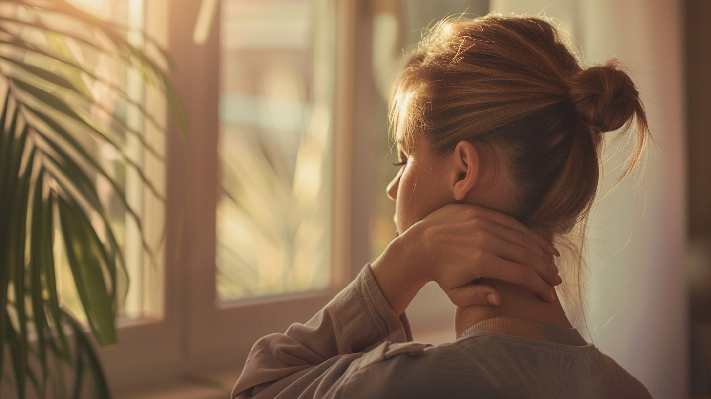 Признаки ухудшения осанки: сутулость, голова вперёд, боль в шее и пояснице, быстрая утомляемость, мышечное напряжение, перекос плеч или бёдер