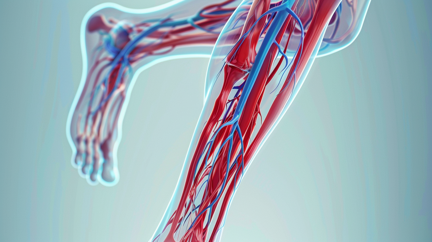 Сосудистая система ног: артерии и вены, кровообращение, варикозное расширение, тромбоз, нарушение кровотока в нижних конечностях