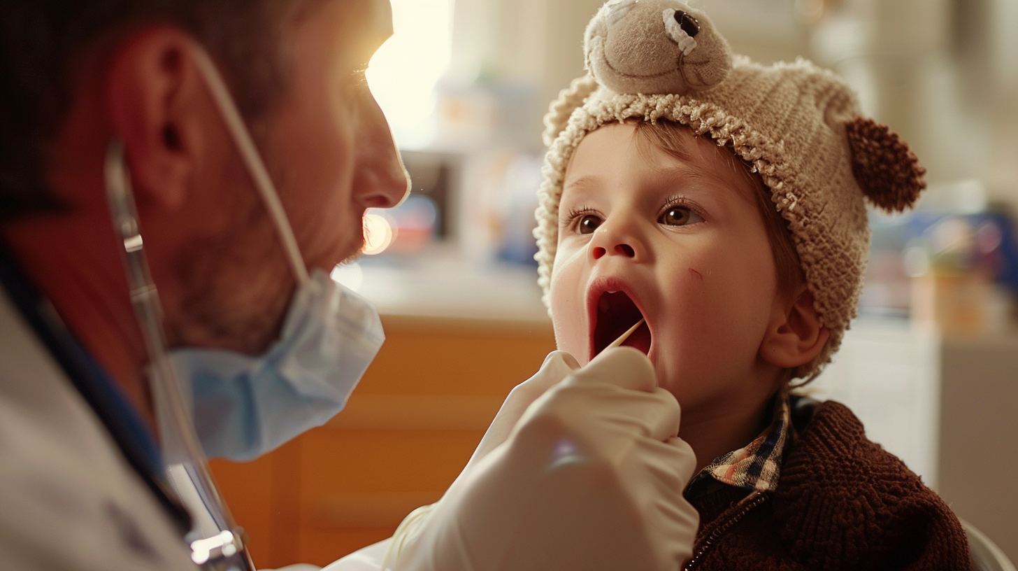 Ангина у детей: причины, симптомы и лечение острого тонзиллита — рекомендации по уходу, медикаментозной терапии и профилактике осложнений