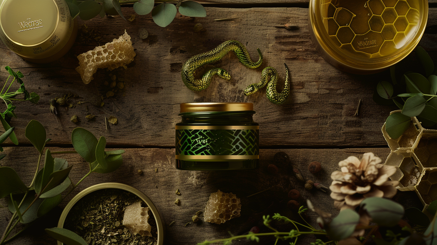 Крема с натуральными компонентами: пчелиный и змеиный яд для лечения боли в спине