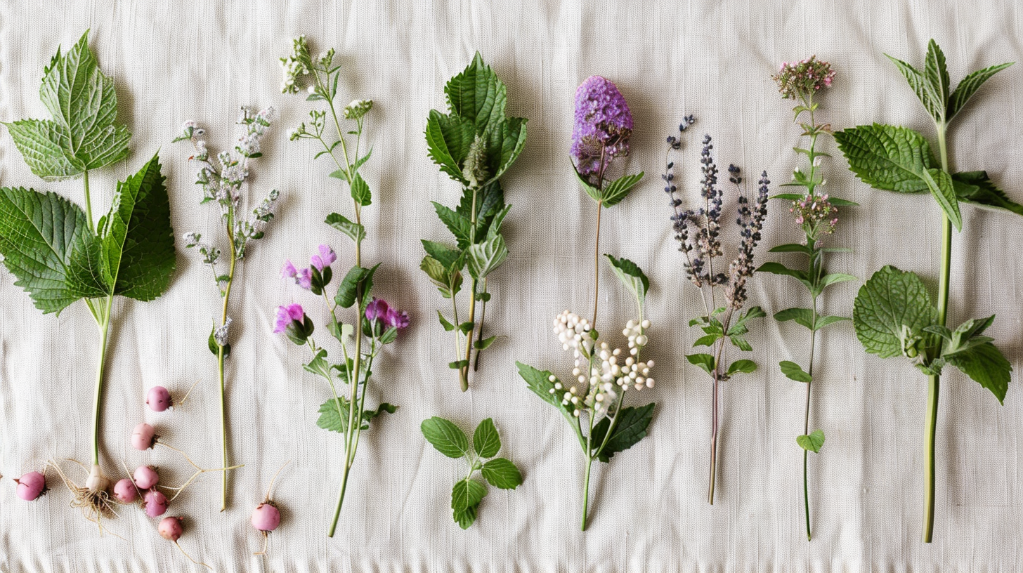 Седативные препараты на основе трав: валериана, мелисса и боярышник для снятия тревожности и улучшения сна